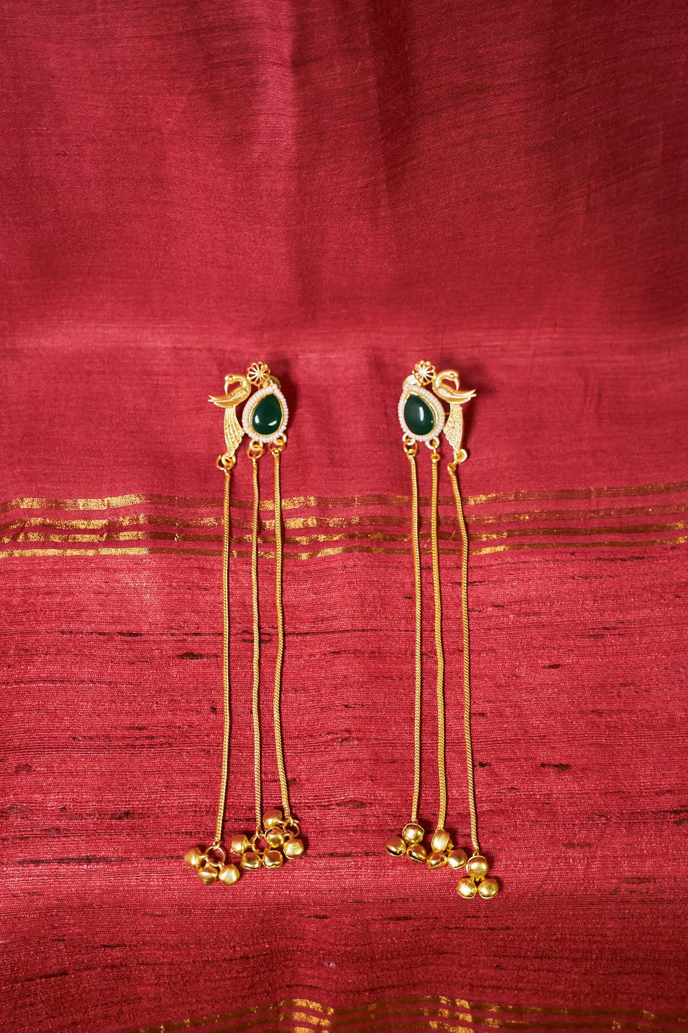Paakhi Kashmiri Jhumka view 5